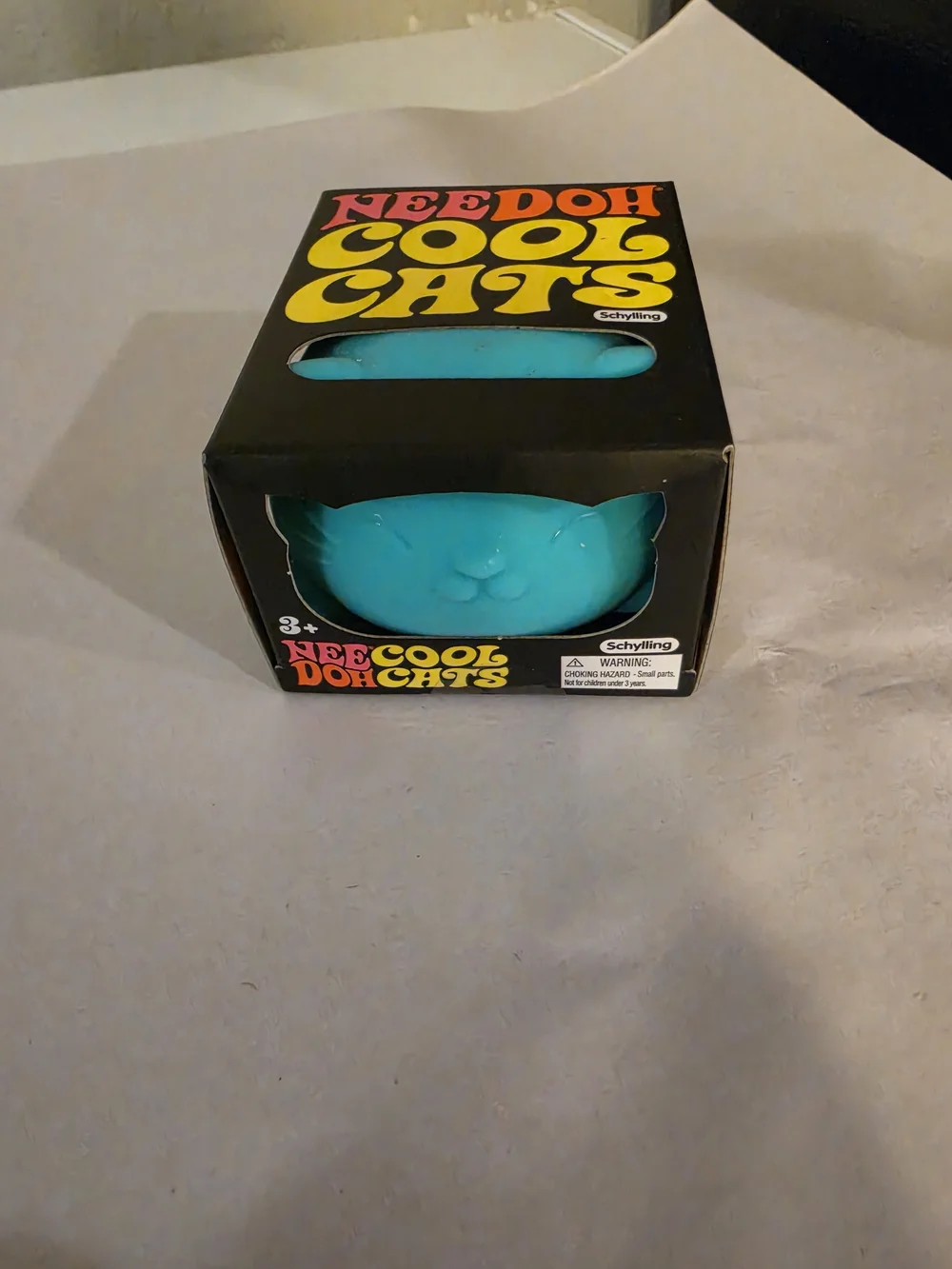 Needoh Cool Cats Squishy Teal 😻🐈